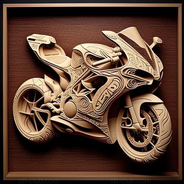 3D мадэль Ducati 1199 Panigale (STL)